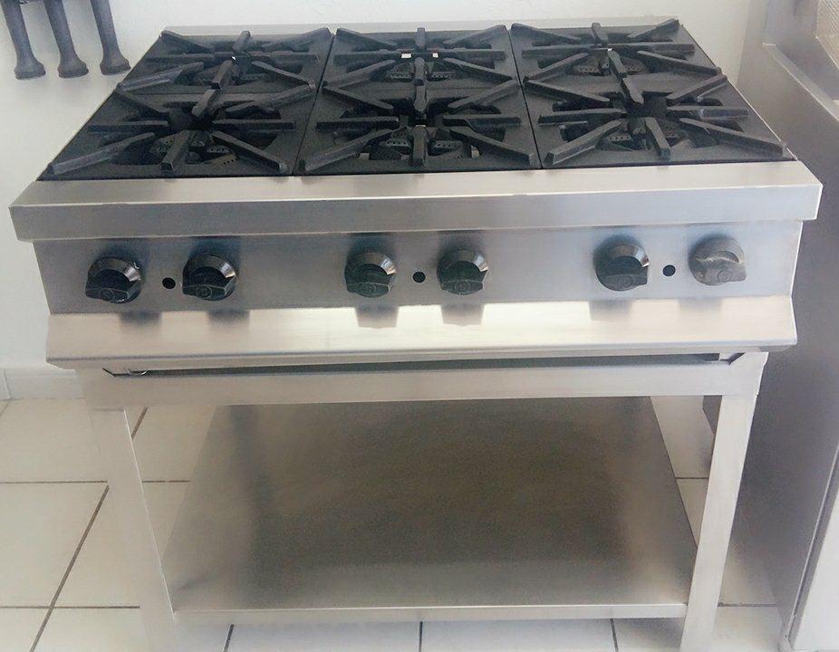 ESTUFA INDUSTRIAL SAN-SON 6 QUEMADORES